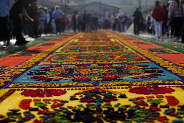 Alfombras florales