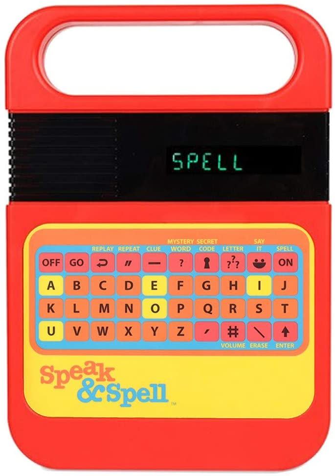 <p>The Speak & Spell came out in the 1970s, and was a great tool for kids learning how to spell. It would say words out loud and kids had to figure out how to spell them. But these ceased to exist in the '90s, and now, of course, kids don't need something like this to learn how to spell, thanks to the internet and apps. <br></p>