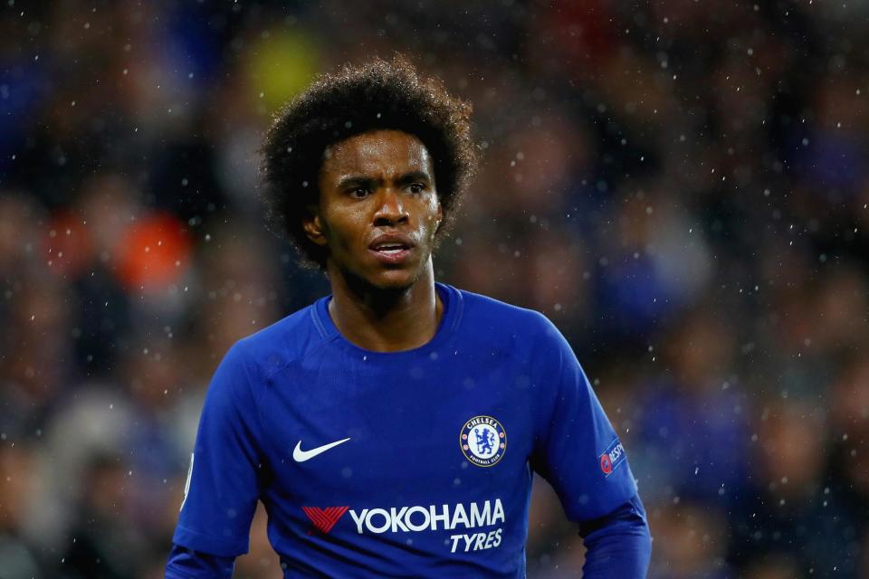 Willian concedes Chelsea's Premier League title defence 'difficult' due to Manchester City form