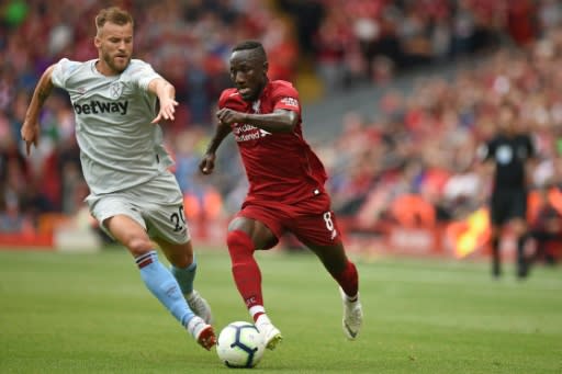 Naby Keita impressed on debut for Liverpool