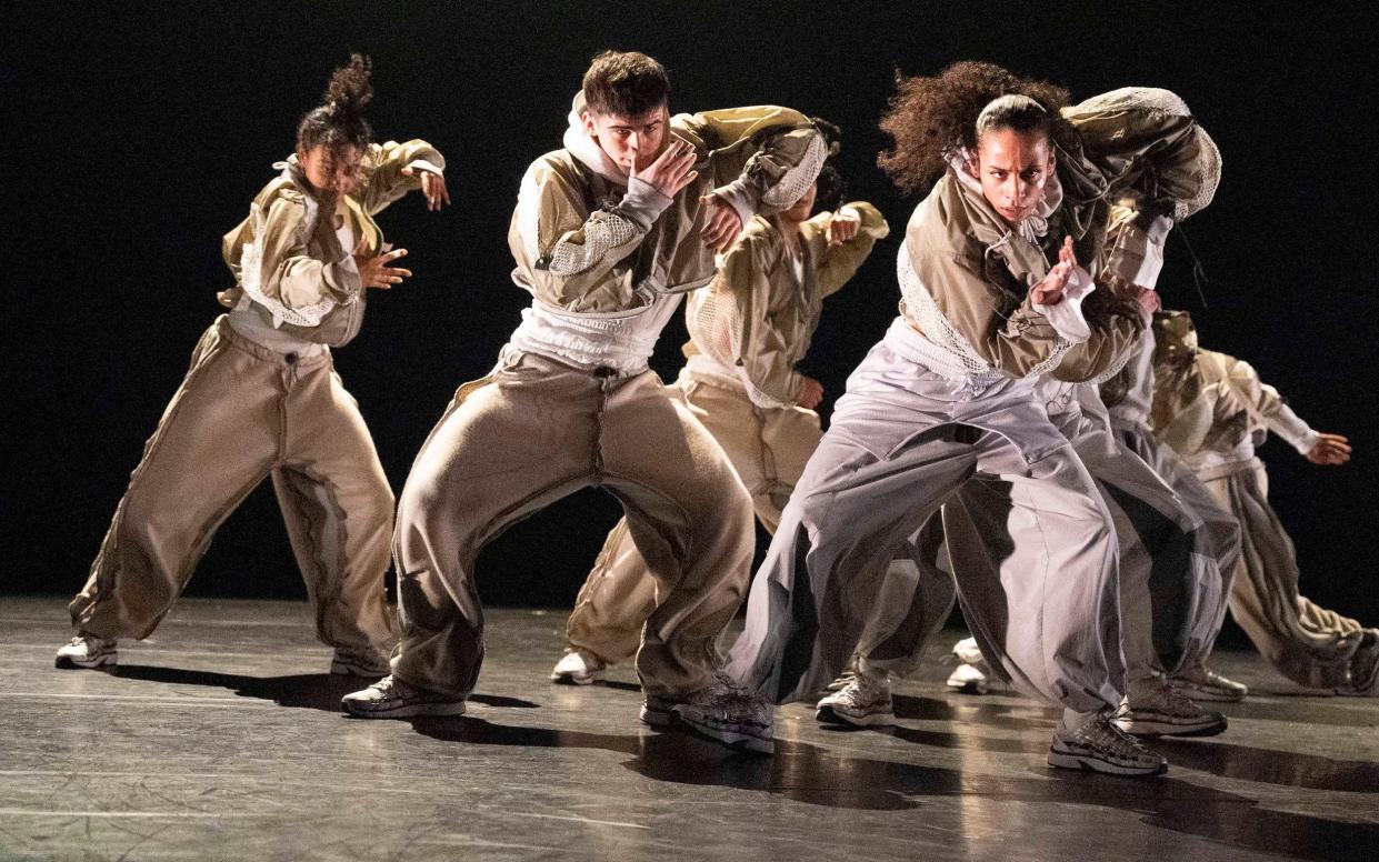 Boy Blue performing Cycles, at the Barbican