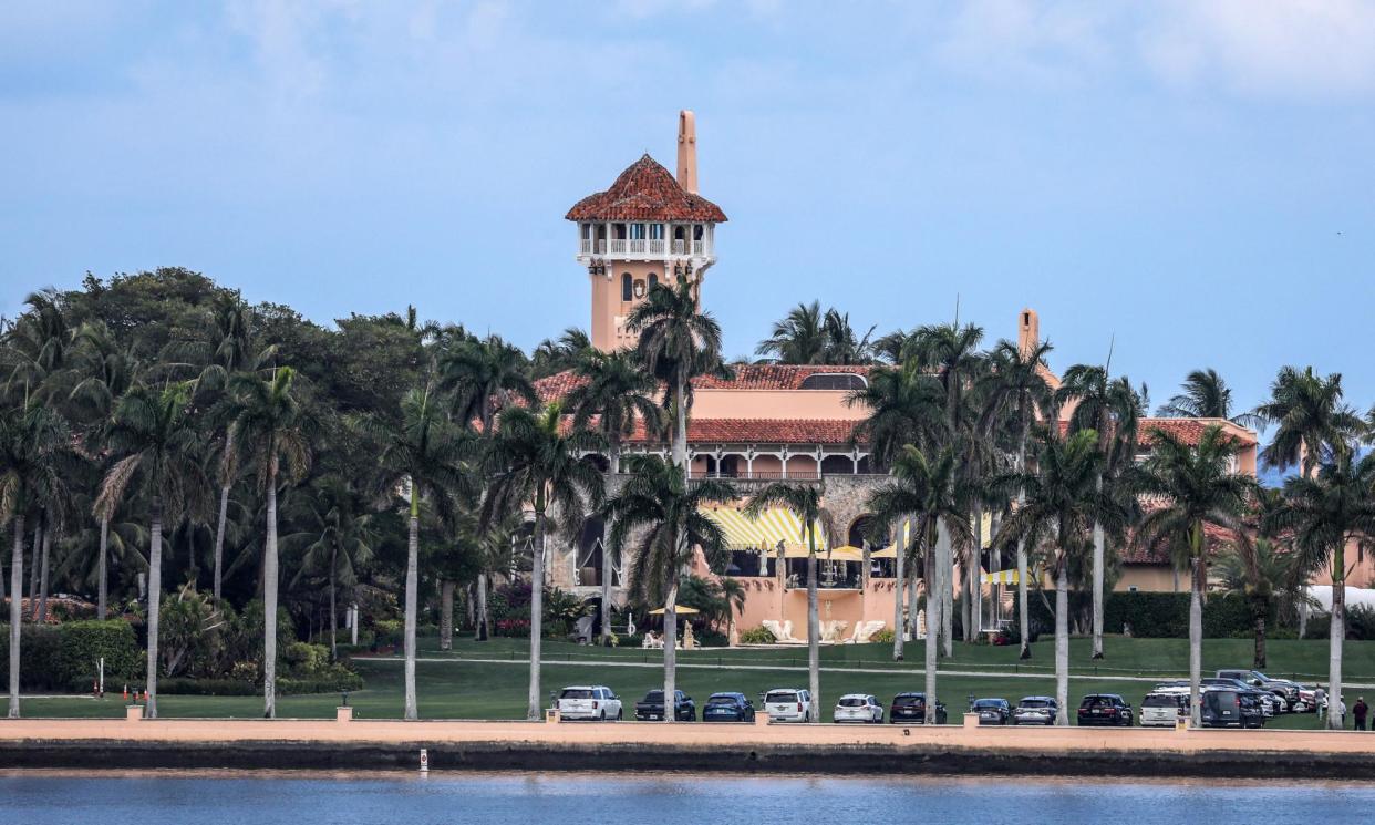 <span>Trump’s Mar-a-Lago estate in Florida.</span><span>Photograph: Giorgio Viera/AFP/Getty Images</span>