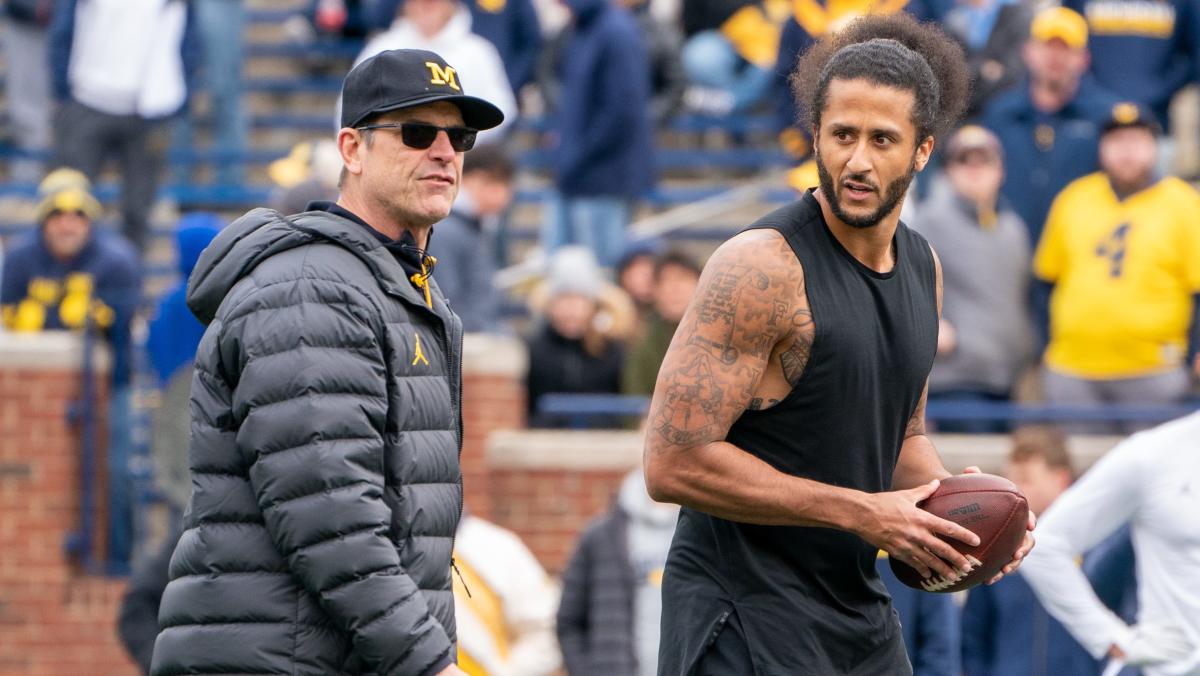 Harbaugh states Kaepernick won’t join Chargers for 2024 season