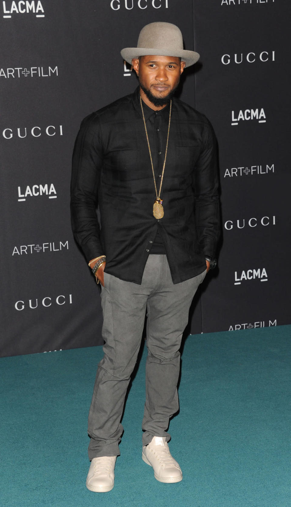 Usher at the 2015 LACMA Art + Film Gala