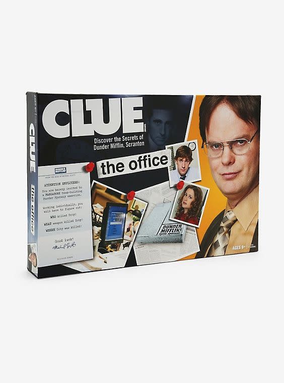 10) Clue: The Office Edition Board Game