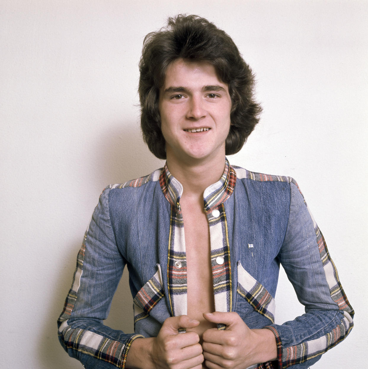 Les McKeown of the Bay City Rollers in 1975. (Photo: Jorgen Angel/Redferns)