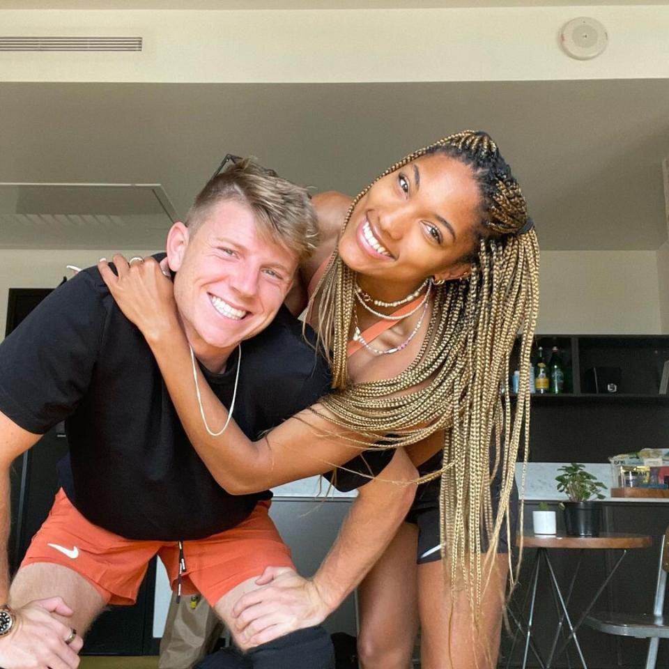 Hunter Woodhall Sends Love To Girlfriend Tara Davis After Her Olympics