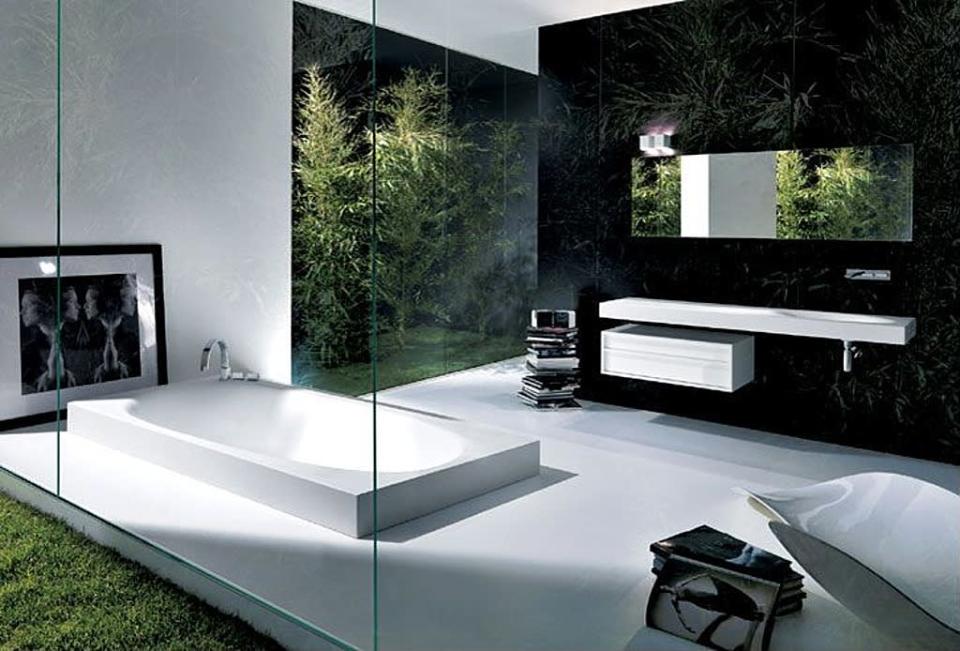 Contemporary tubs make a splash