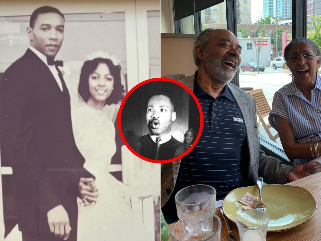 Gwen and James Middlebrooks got married on January 8, 1961 by MLK Jr. and his brother, Alfred Daniel "A.D." King.