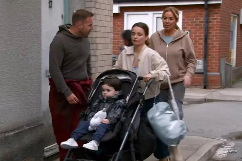 Coronation Street's Tyrone Dobbs reunited with Alina Pop in the cobbles