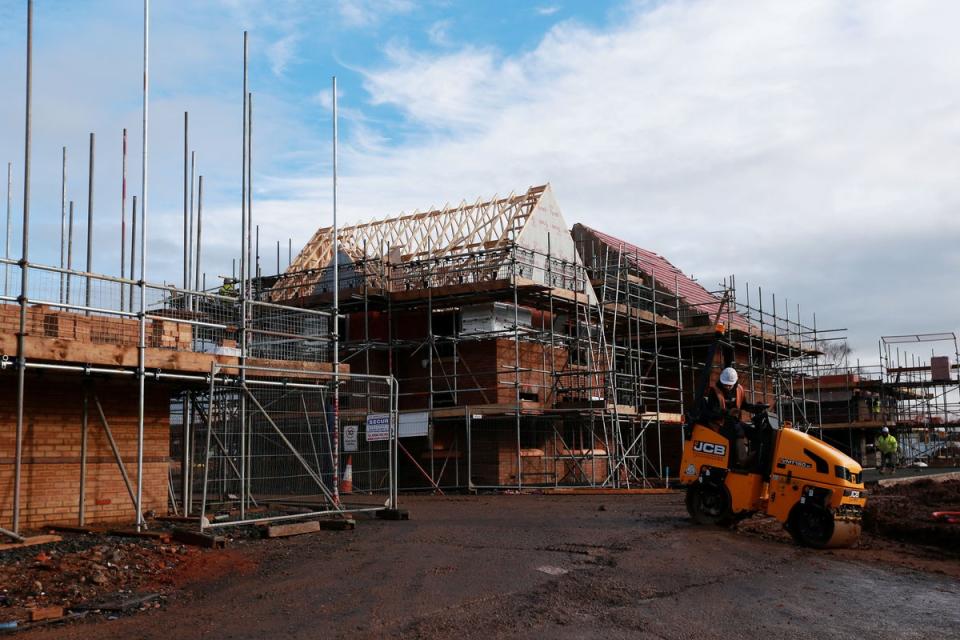 The Conservatives promise to build 1.6 million homes over the next Parliament, if re-elected (PA Archive)