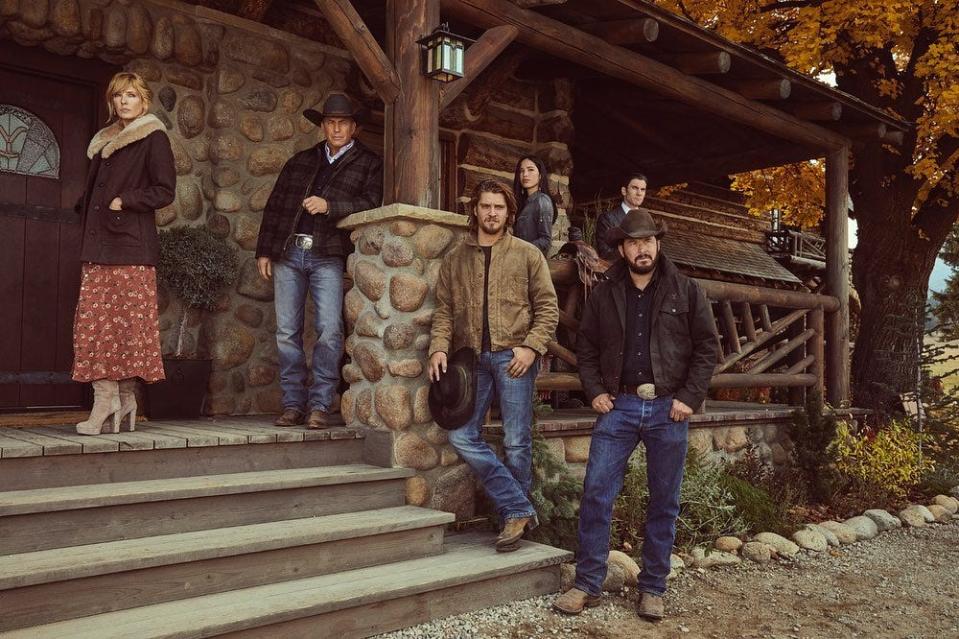 The cast of "Yellowstone"