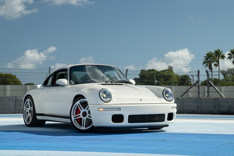 The Ivory RUF SCR from a front 3/4 angle