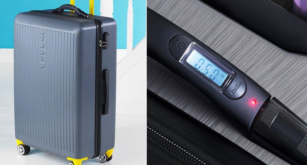 Could this be the solution to the dreaded airport bag weigh-in? (Studio.com)
