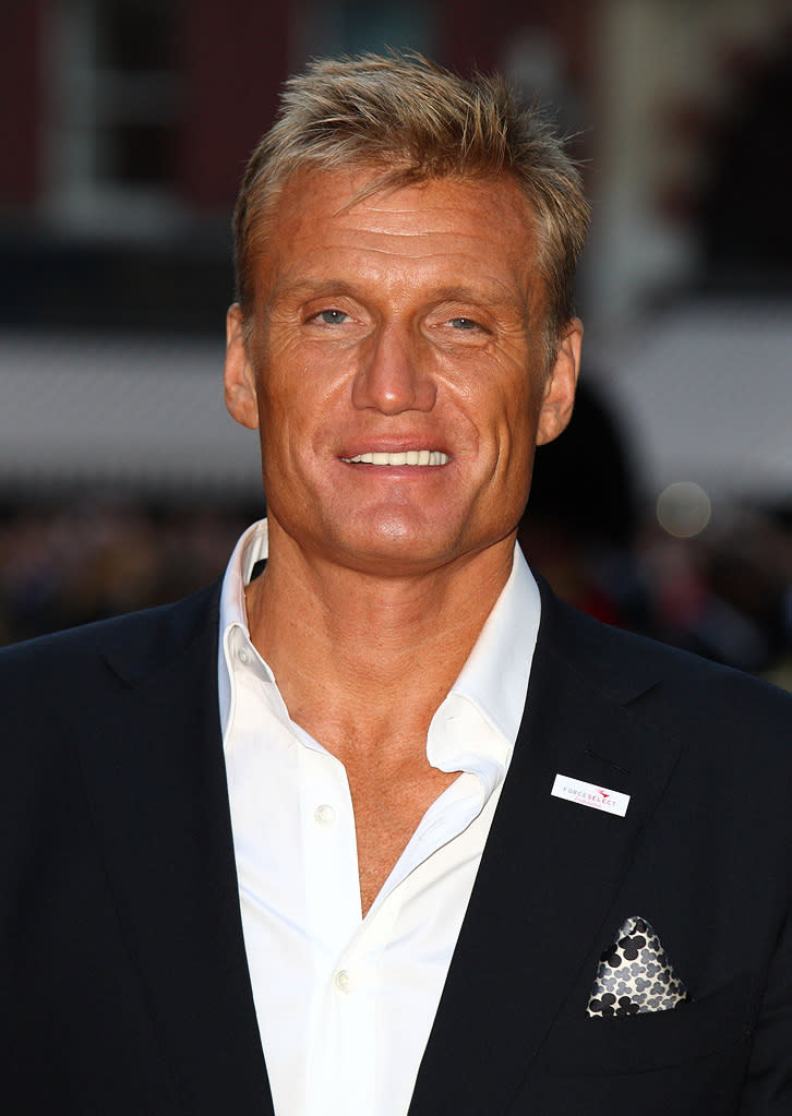 The Expendables UK Premiere 2010 Dolph Lundgren