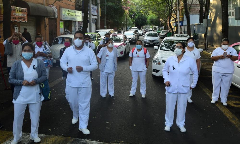 <span>Photograph: Jorge Nunez/EPA</span>