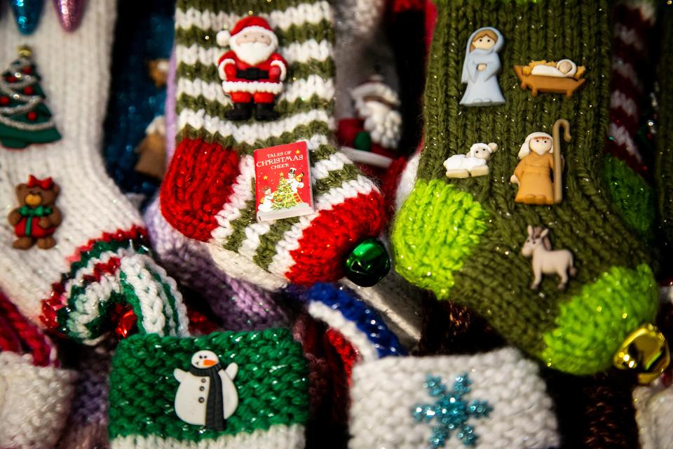 The nicest Christmas stockings are handmade, like these from North Liberty, Iowa