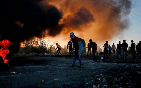 It has been one of the bloodiest weeks in the West Bank this year - Credit: ABBAS MOMANI/AFP/Getty Images