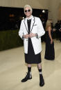 Pete Davidson attends The Metropolitan Museum of Art's Costume Institute benefit gala celebrating the opening of the "In America: A Lexicon of Fashion" exhibition on Monday, Sept. 13, 2021, in New York. (Photo by Evan Agostini/Invision/AP)