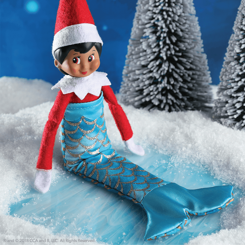 Elf on the Shelf Transforms Into a Mermaid