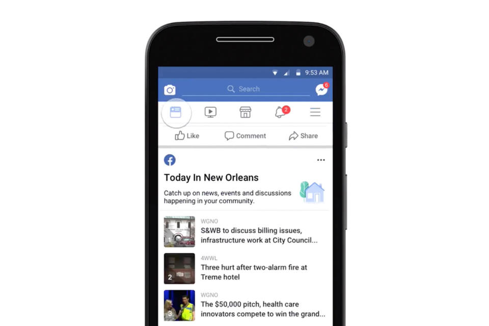 Facebook is expanding its efforts to promote local news, and this now includes