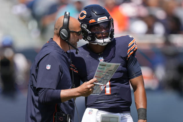 Matt Nagy: Bears QB Andy Dalton will continue to start over Justin Fields  if healthy