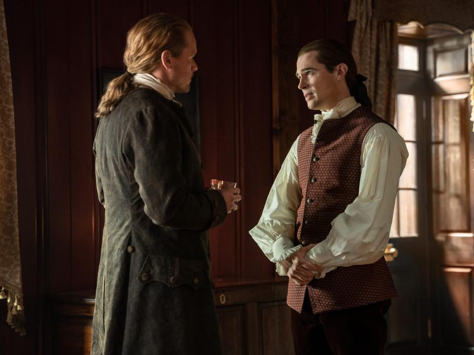 Lord John Grey is played by David Berry in the Starz adaptation of "Outlander."