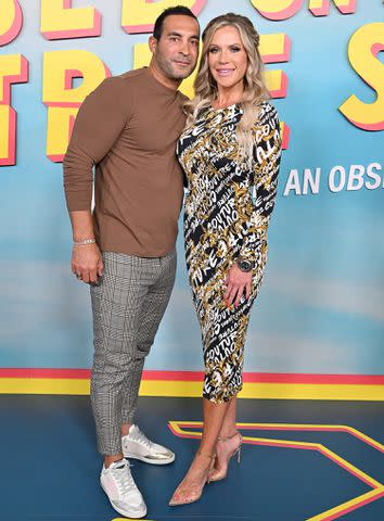 <p>Axelle/Bauer-Griffin/FilmMagic</p> Ryan Boyajian and Jennifer Pedranti attend the Premiere for Peacock Original's 'Based on a True Story' at Pacific Design Center on June 1, 2023 in West Hollywood, California