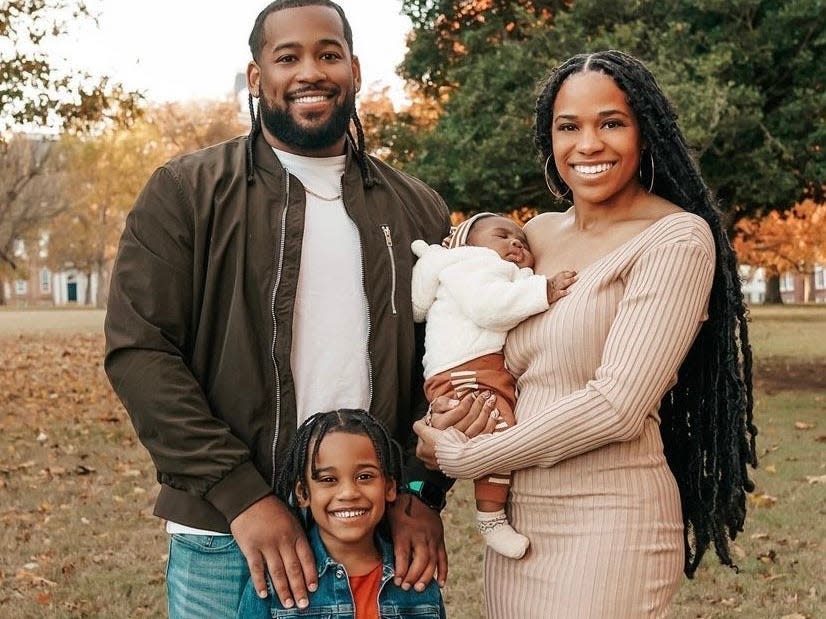 Brittany Bright and her family