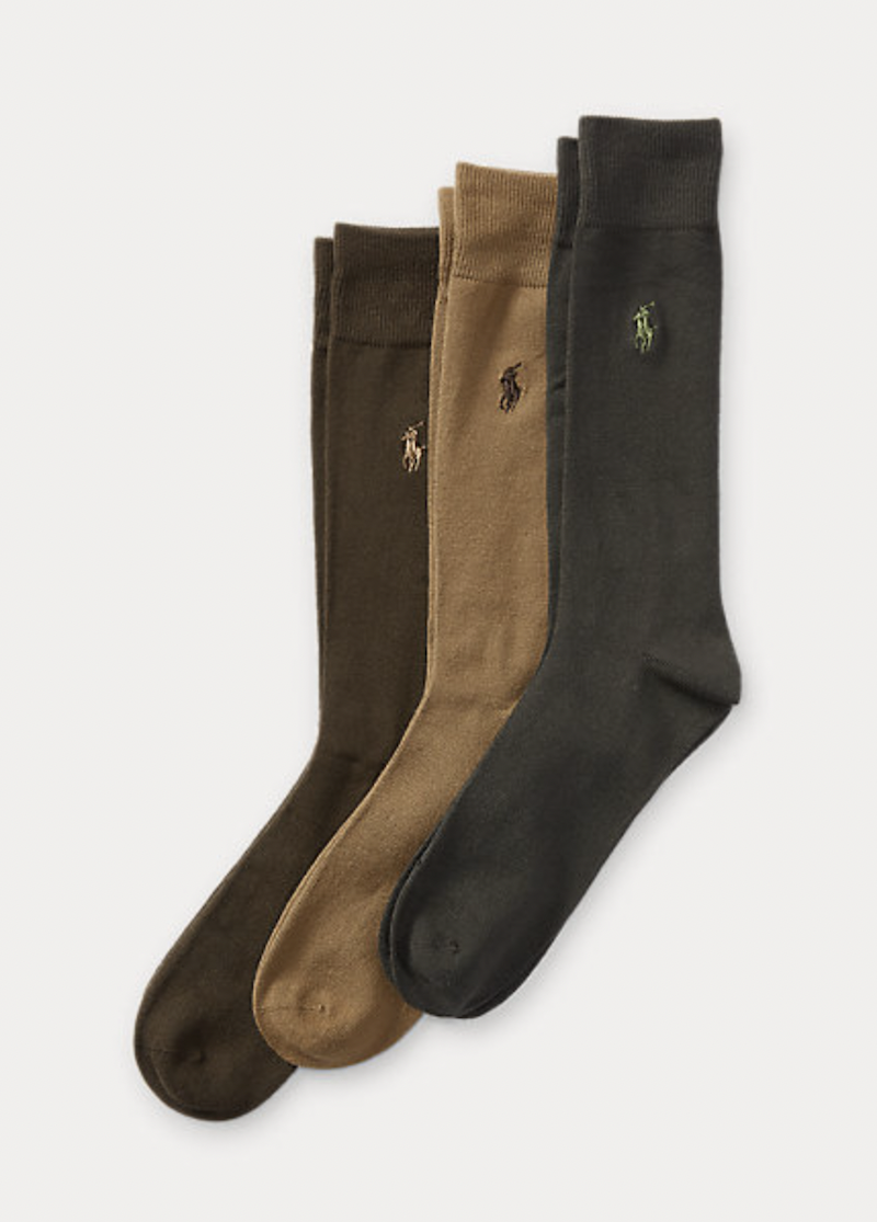 <p><a href="https://go.redirectingat.com?id=74968X1596630&url=https%3A%2F%2Fwww.ralphlauren.com%2Fmen-accessories-socks%2Fsupersoft-trouser-sock-3-pack%2F409389.html%3Fdwvar409389_colorname%3DDark%2BBrown%26cgid%3Dmen-accessories-socks%26webcat%3Dmen%252Faccessories%252FSocks%23webcat%3Dmen%25257Caccessories%25257CSocks%26start%3D1%26cgid%3Dmen-accessories-socks&sref=https%3A%2F%2Fwww.esquire.com%2Fstyle%2Fmens-accessories%2Fg40515808%2Fbest-dress-socks%2F" rel="nofollow noopener" target="_blank" data-ylk="slk:Shop Now;elm:context_link;itc:0;sec:content-canvas" class="link ">Shop Now</a></p><p>Supersoft Trouser Sock 3-Pack</p><p>ralphlauren.com</p><p>$24.00</p>