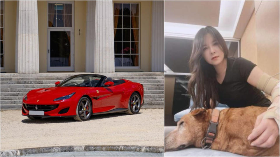 據悉廖老大倒是協助將原本老婆在開的Mercedes-Benz SL 63 AMG賣了之後，再入手一輛Ferrari硬頂敞篷GT跑車「Portofino」給太座。(圖片來源/ 法拉利、廖老大授權地球黃金線使用)