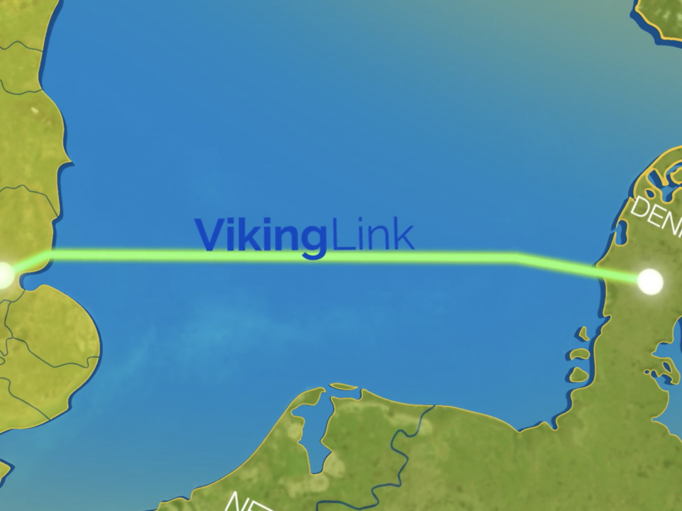 The electricity interconnector will run from Bicker Fen, Lincolnshire to a substation, Revsing, in South Jutland, Denmark: viking-link.com