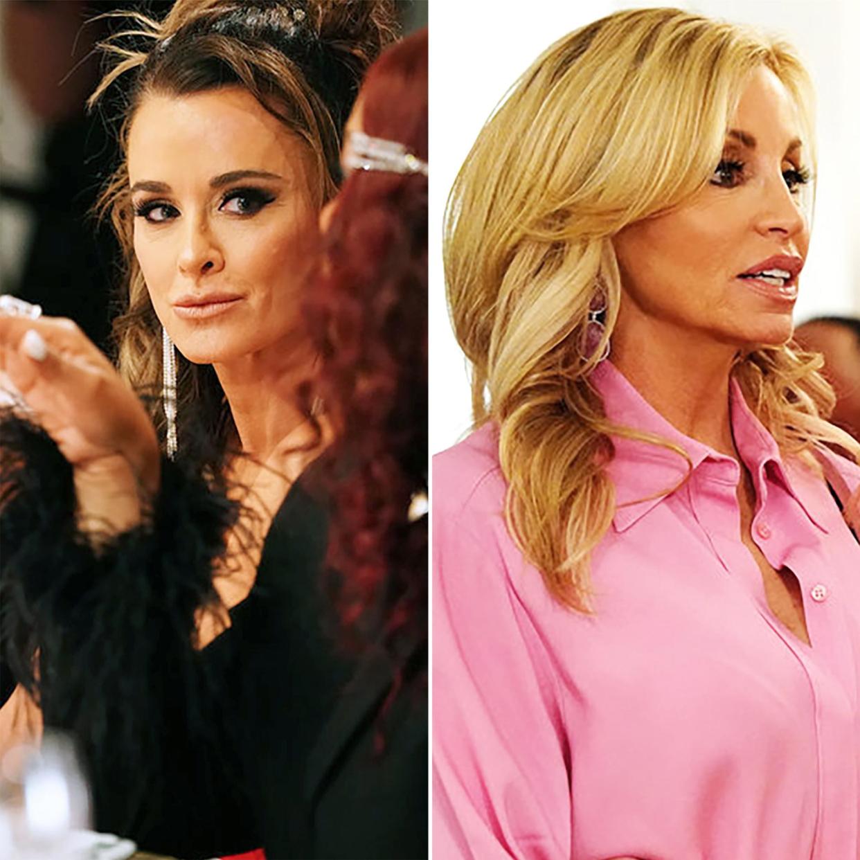 Kyle Richards Hosts RHOBHs 2nd Dinner Party From Hell Complete With Camille Grammer and Faye Resnick