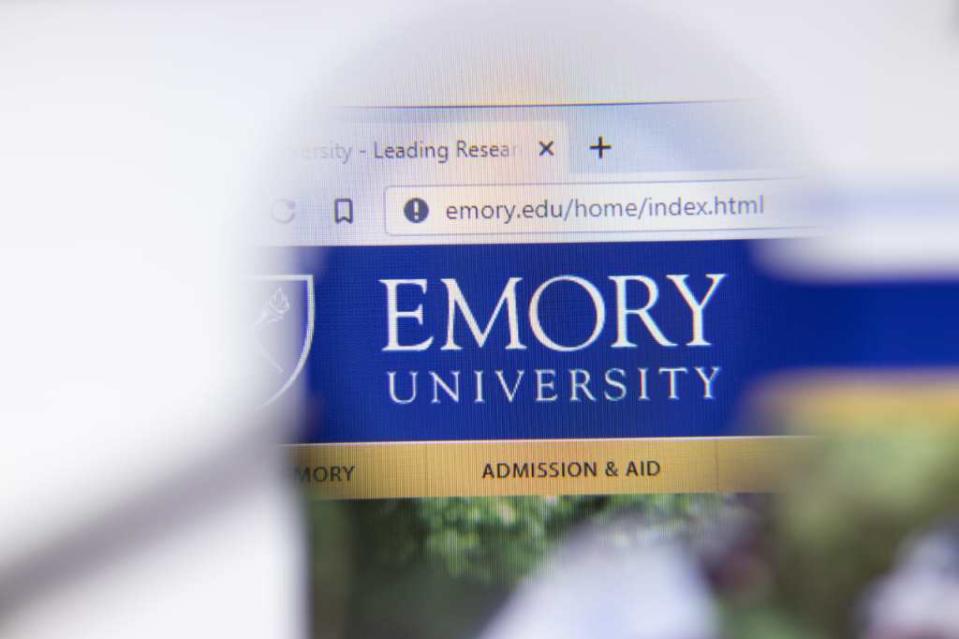 Emory University is one of several elite universities that have agreed to pay $104.5 million to settle a lawsuit accusing them of weighing financial capabilities when considering prospective students’ applications. (Photo Credit: Adobe Stock)
