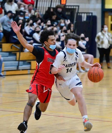 Somerset Berkley boys basketball player Brendon McDonald