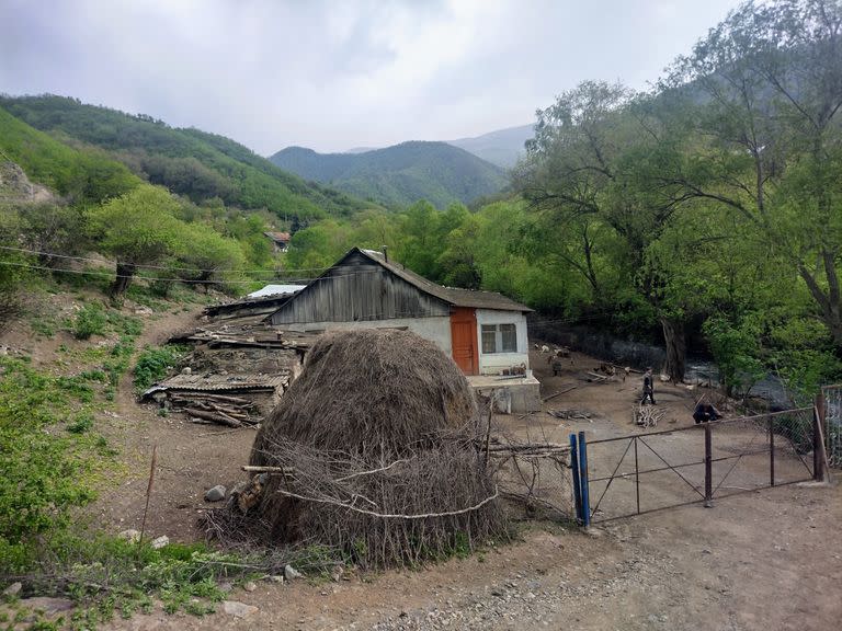Una casa típica de Khachardzan