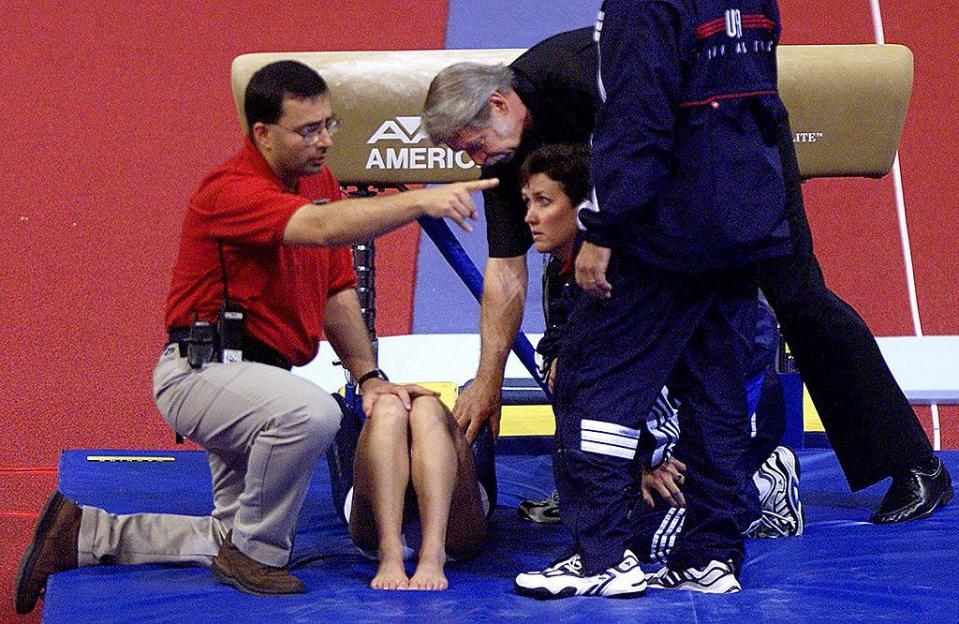 2000: Women's Gymnastics Vault Set Low