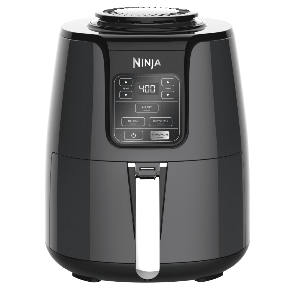 <p><a href="https://go.redirectingat.com?id=74968X1596630&url=https%3A%2F%2Fwww.walmart.com%2Fip%2FNinja-4QT-Air-Fryer-Black-AF100WM%2F844320666&sref=https%3A%2F%2F" rel="nofollow noopener" target="_blank" data-ylk="slk:Shop Now;elm:context_link;itc:0;sec:content-canvas" class="link ">Shop Now</a></p><p>Ninja 4QT Air Fryer </p><p>$69.00</p><p>walmart.com</p>