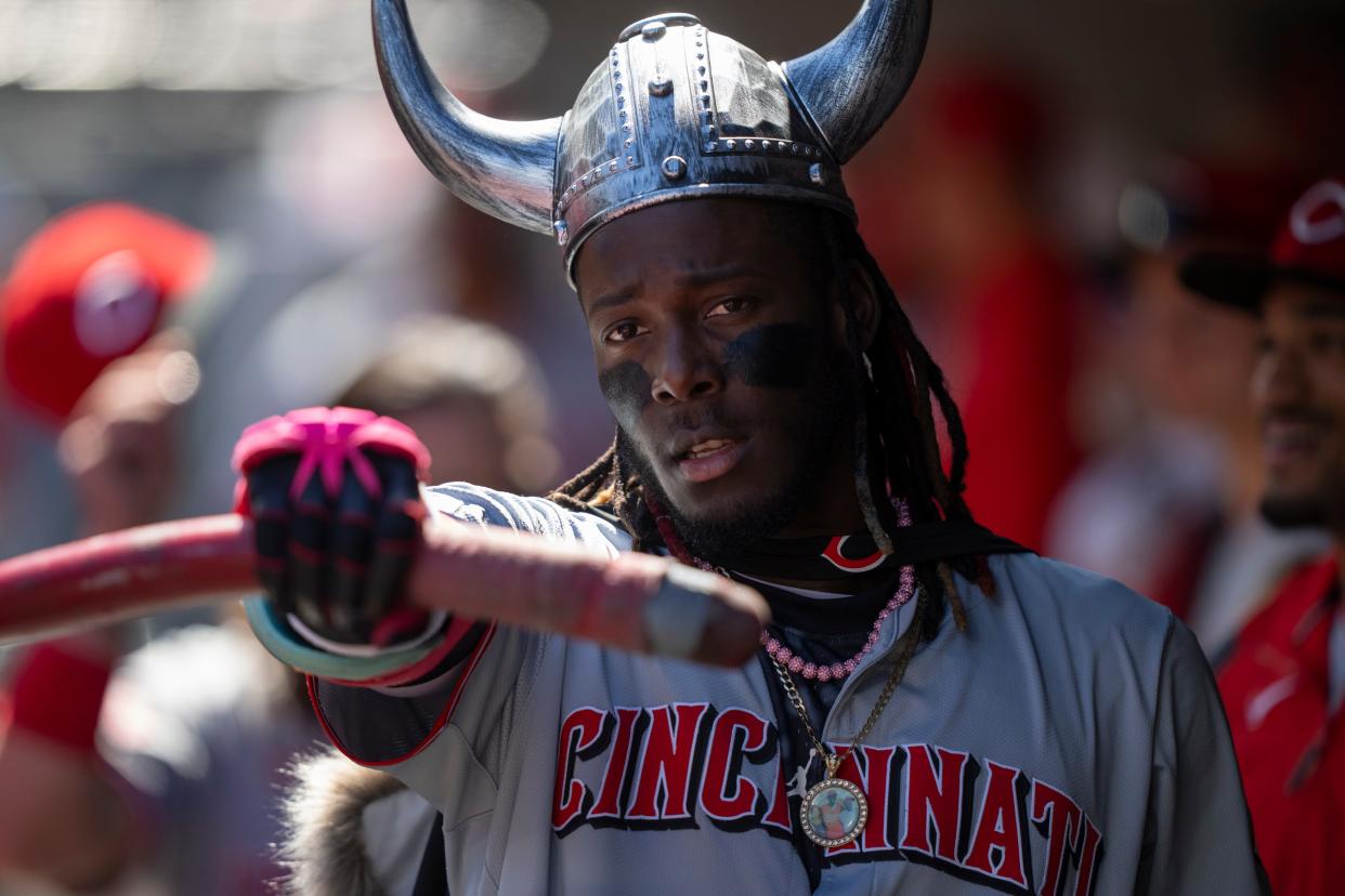 The Reds' offense struggled in the three-game sweep at the hands of the Mariners. Elly De La Cruz's fifth home run of the season, a solo shot, was the only hit the Reds could muster Wednesday while striking out 12 times.