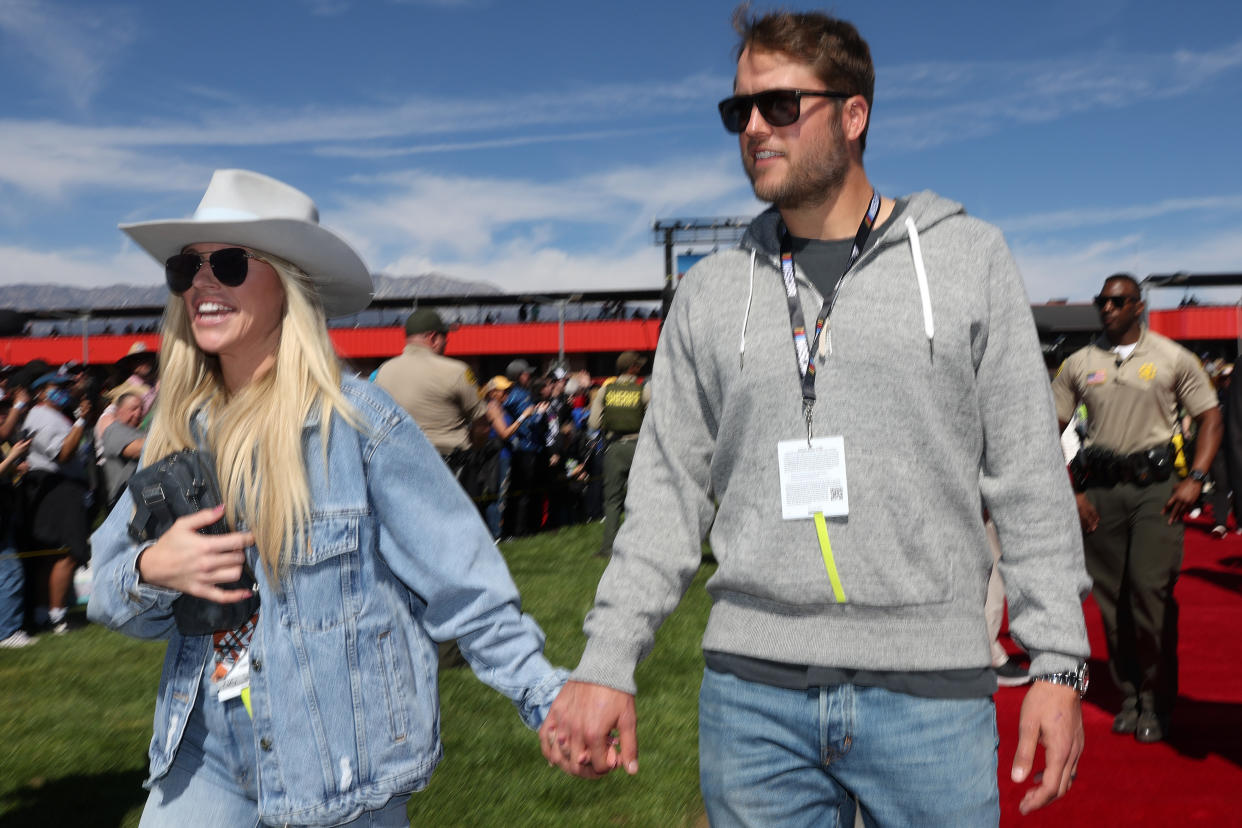 Kelly Stafford opened up about her close relationship with her nanny in a recent episode of The Morning After. (Photo by James Gilbert/Getty Images)