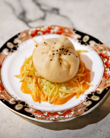 <p>Joey Salmingo</p> Big Mac Bao with "special sauce" at DaiLo