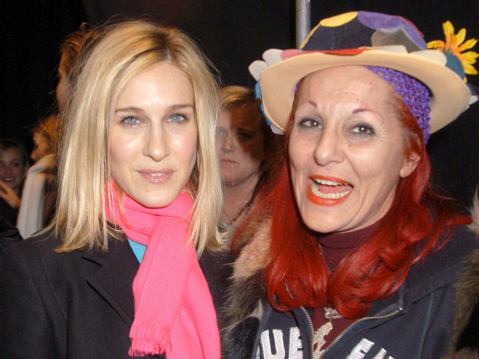 Sarah Jessica Parker and Patricia Field