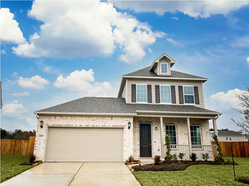 A home in Lakeside Conroe, a build-to-rent community in Montgomery, Texas.