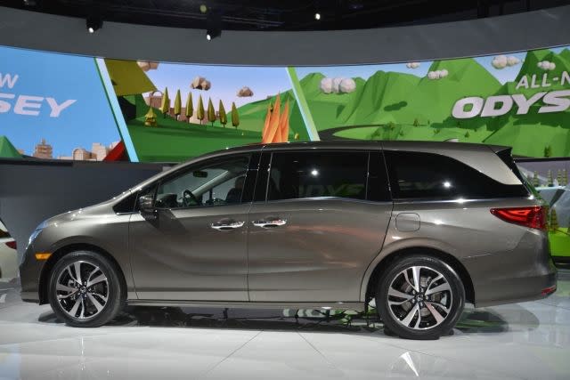 The 2018 Honda Odyssey at NAIAS 2017