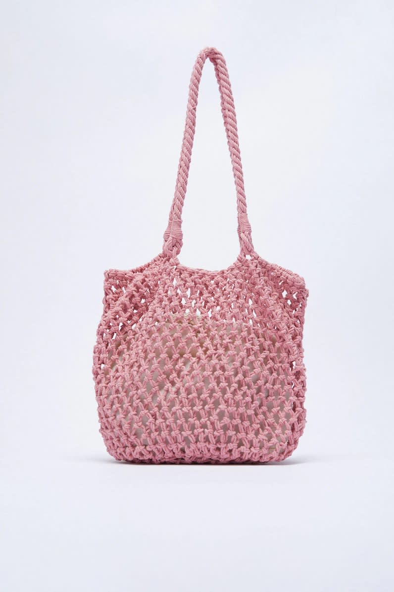 Sac en crochet Zara