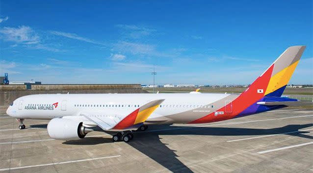 Asiana Airlines has been forced to pay a former model who suffered burns when hot noodles were spilled into her lap. Source: Facebook/Asiana Airlines