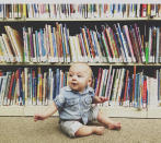 <div class="caption-credit"> Photo by: Becka Robinson</div><b>Leaders are Readers <br></b> Have Dad take baby out to the local library. The kids section is full of fun books and colors and sometimes even toys. Most local branches have special programs for kids too. Our local library does a "storytime" for babies that is full of songs and puppets. <br> <b><i><a rel="nofollow noopener" href="http://www.disneybaby.com/blog/5-things-i-wish-i-knew-before-becoming-a-father/?cmp=ELP|dbaby|lp|YahooShine|Main||100112|||famE|||" target="_blank" data-ylk="slk:Related: 5 things every man should know before becoming a father;elm:context_link;itc:0;sec:content-canvas" class="link ">Related: 5 things every man should know before becoming a father</a></i></b>