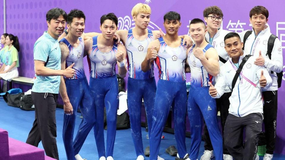 中華隊拿下史上首面男子團體獎牌。（圖／中華奧會提供）