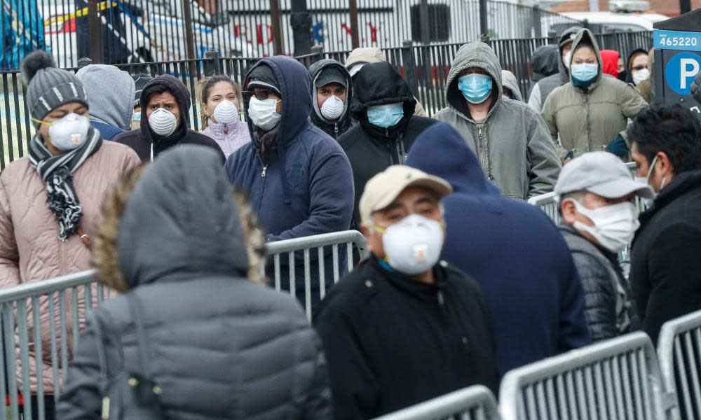 <span>Photograph: John Minchillo/AP</span>