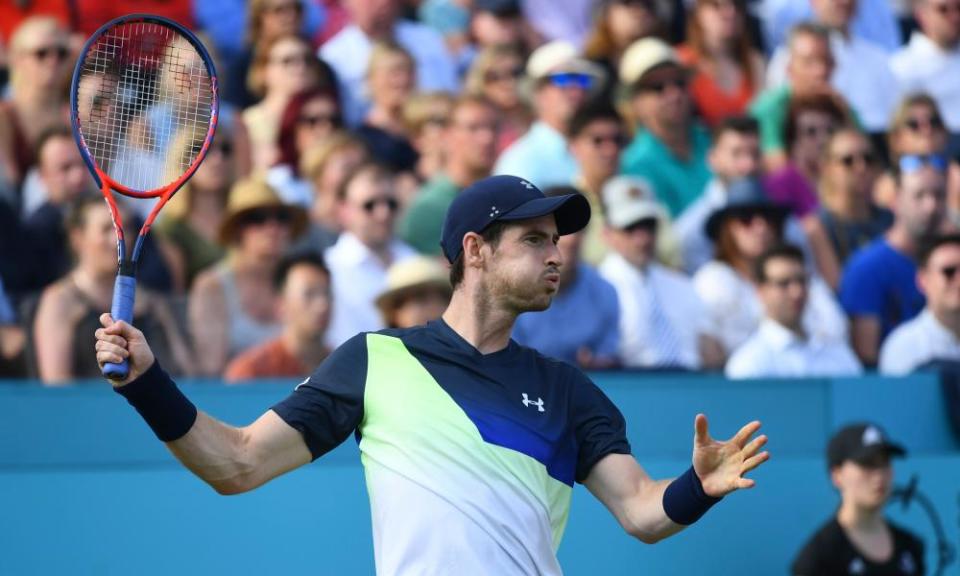 Andy Murray takes Eastbourne wildcard but is yet to make Wimbledon decision